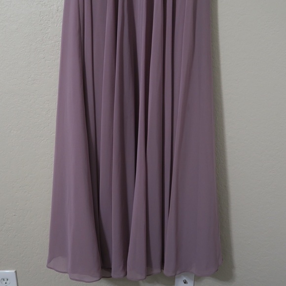 Jenny Yoo Annabelle Dress Strapless Maxi A-line Bridesmaid Prom‎ Wedding Purple - Picture 4 of 13
